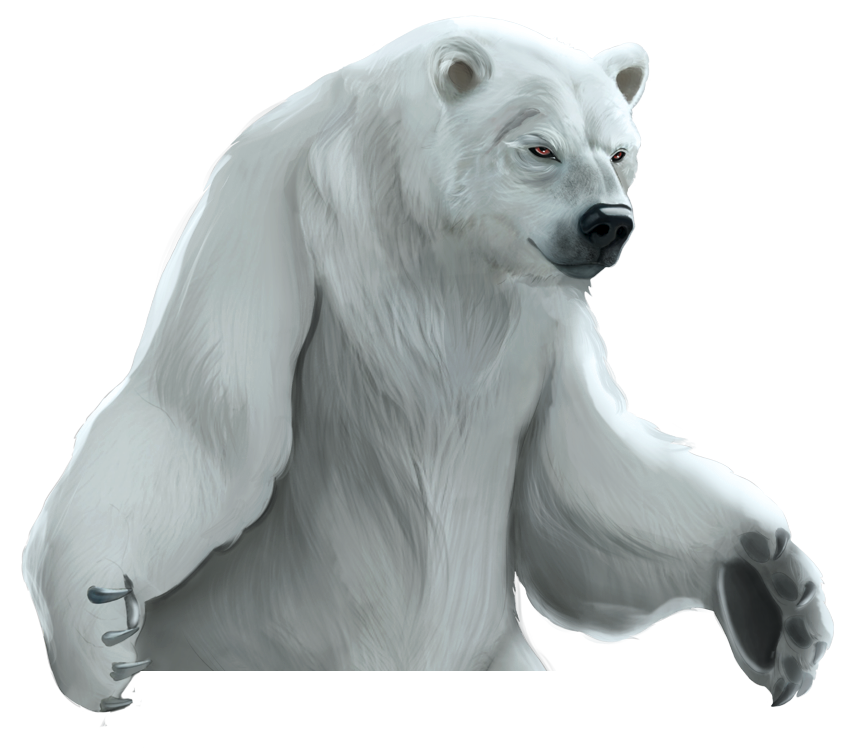 Diamond Bear Character