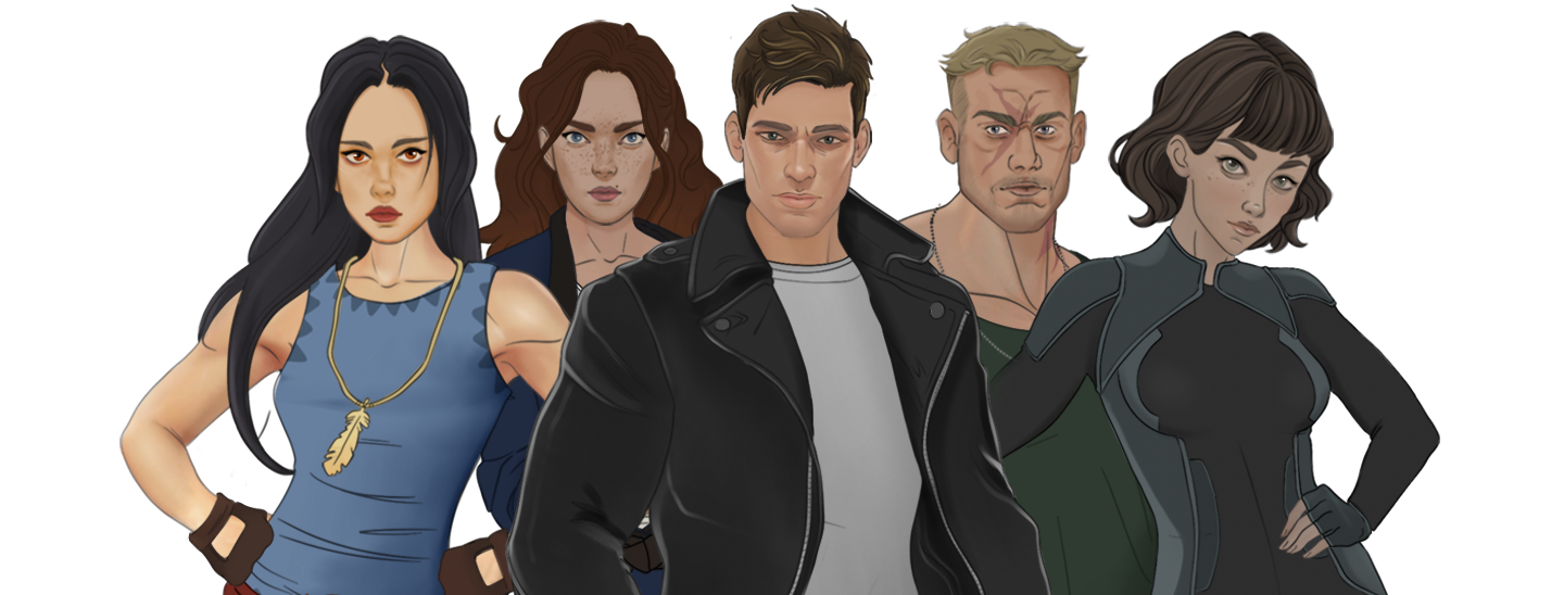 Diamond original characters presented as non-downloadable entertainment content